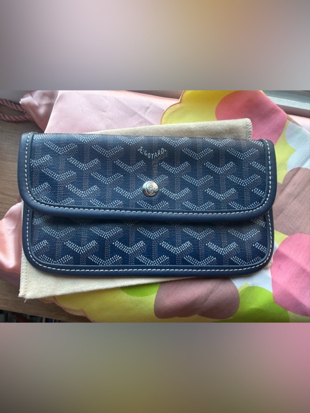 💯 Goyard Goyardine St.Louis Pouch